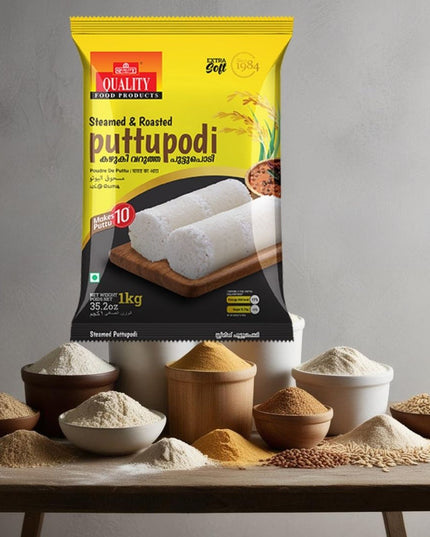 Quality Steamed Roasted Puttu Podi 1Kg