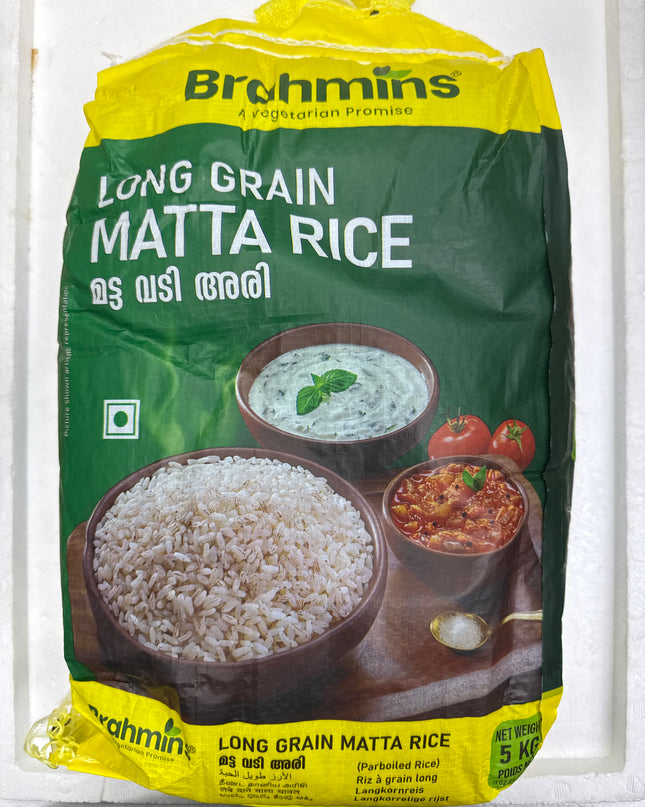 Brahmins - Long Grain Matta Rice 5KG