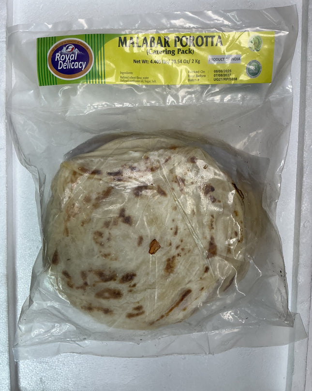 ROYAL DELICACY - Frozen Malabar Parotta 2Kg