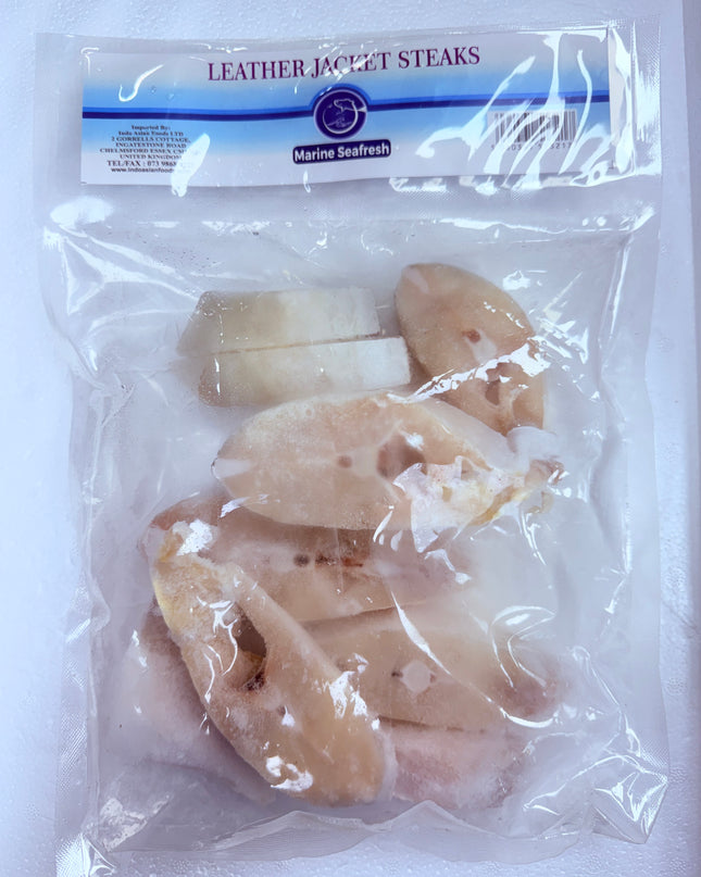 marine sea fresh Leather jacket steaks 600g