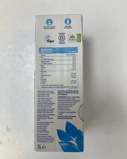 Alpro soya milk 1 lit