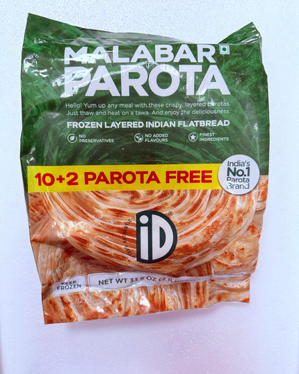 iD Malabar parotta 960g