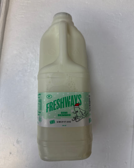 Freshways semi skimmed milk 2 lit