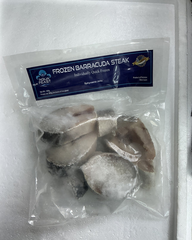 Aqua feast frozen barracuda steak 540g
