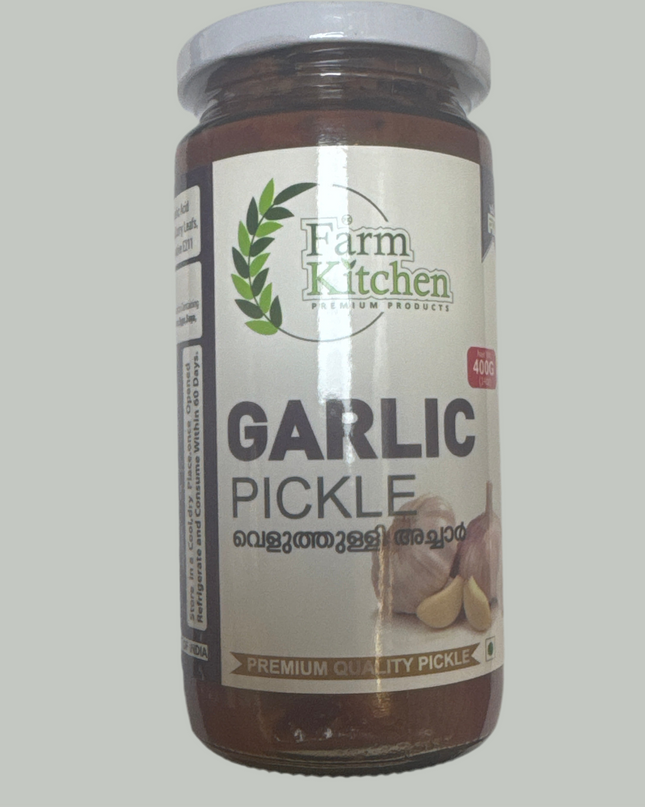 Farm Kitchen Garlic Pickle 400gm