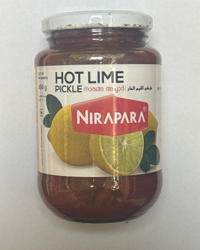 Nirapara Hot Lime Pickle 400gm