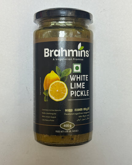 Brahmins White Lime pickle 400gm