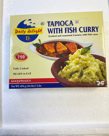 Daily delight Tapioca with fish curry 454g