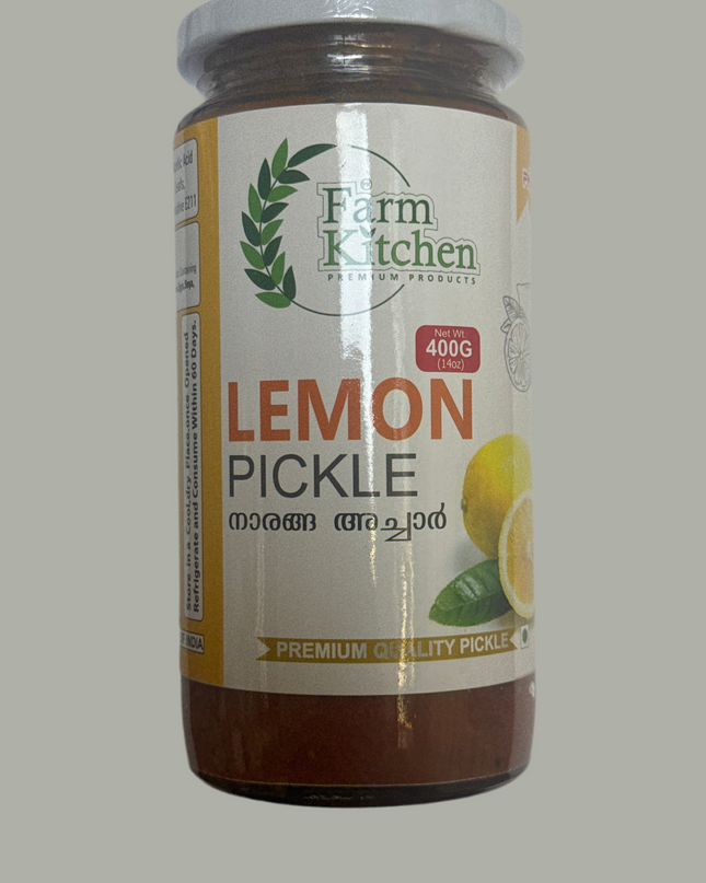 Farm Kitchen Lemon pickle 400gm