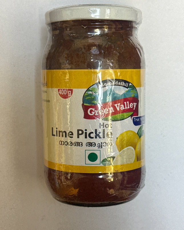 Green Valley Hot Lime Pickle 400gm