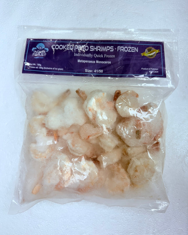 aqua sea fest Cooked pdto shrimps frozen 180g