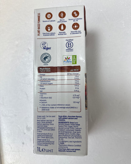 Alpro chocolate flavour