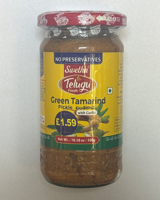 Swetha Telugu Foods Green Tamarind Pickle 300gm