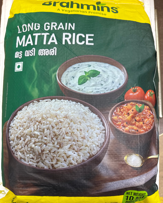 Brahmins - Long Grain Matta Rice 10KG