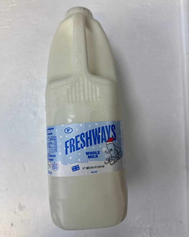 Fresh ways whole milk 2 lit
