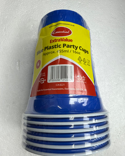 ESSENTIALS - Plastic Party Cups 160oz