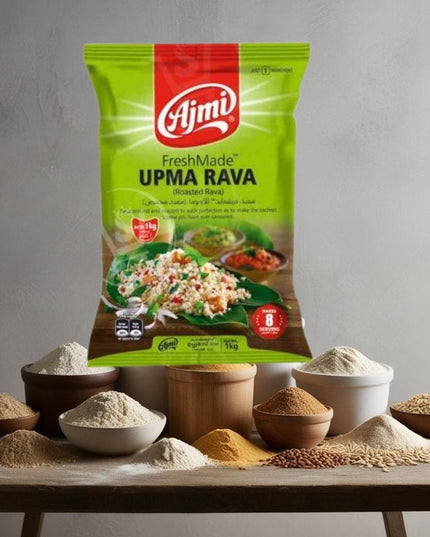 AJMI FRESH MADE UPMA RAVA 1kg
