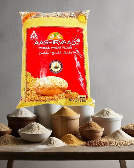 Aashirvaad Whole Wheat Atta 2kg