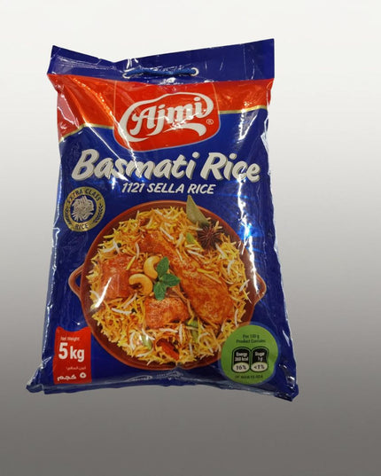 Ajmi Basmati Rice 1121 Sella Rice 5Kg