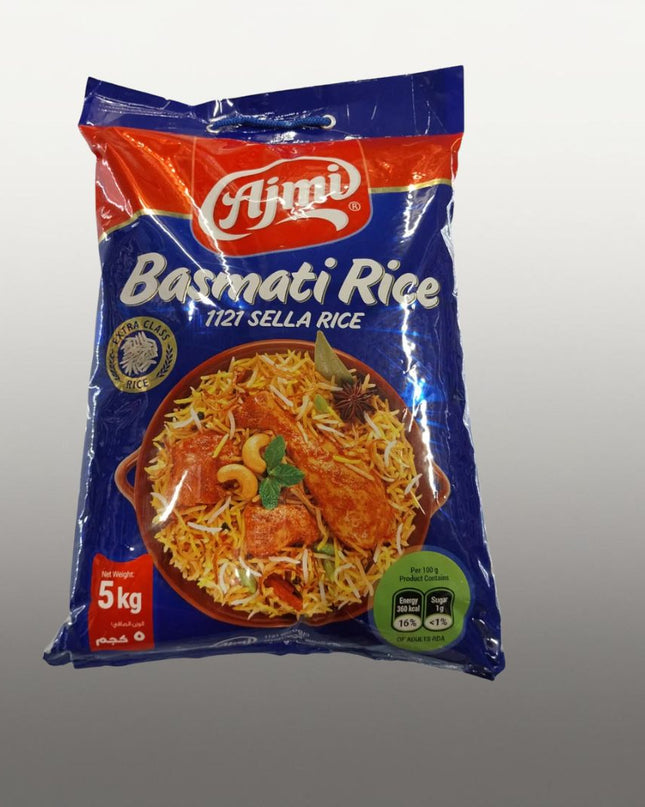 Ajmi Basmati Rice 1121 Sella Rice 5Kg