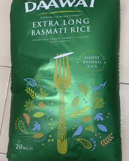 Daawat extra long Basmati 20 kg