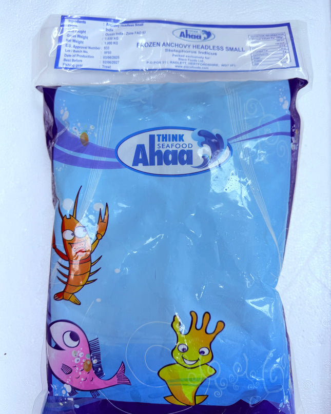 AHAA - Frozen Fish Anchovy Headless Small