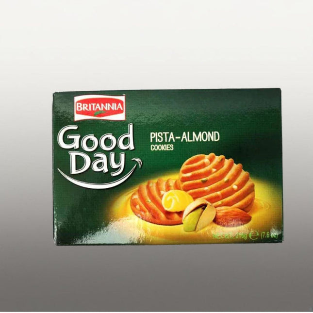 Britannia Good Day Pista Almond 216g