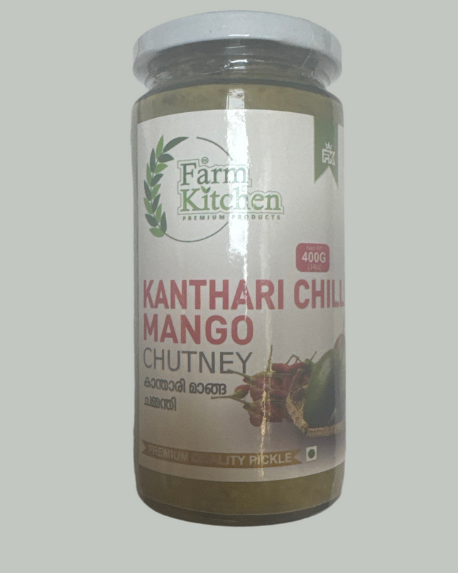 Farm Kitchen Kanthari Chilly Mango Chutney 400gm