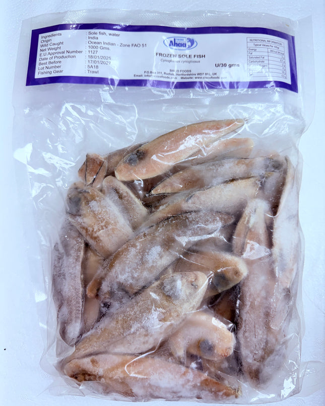 AHAA - Frozen Fish Sole 1Kg