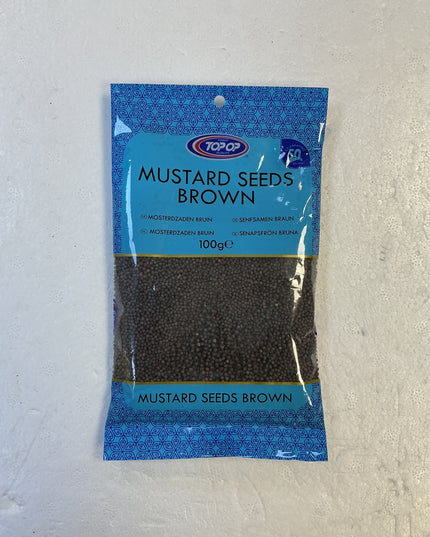 TOPOP - Mustard Seeds Brown 100g