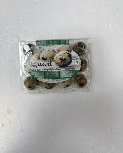 Quail eggs 12pack