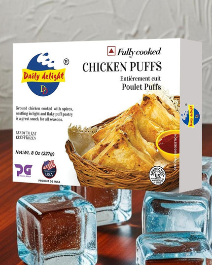 Daily Delight Chicken Puffs 227g