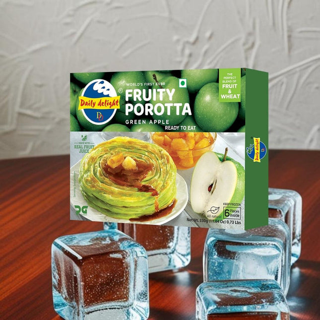 Daily Delight Fruity Porotta Green Apple 330g