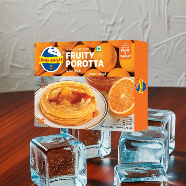 Daily Delight Fruity Porotta Orange 330g