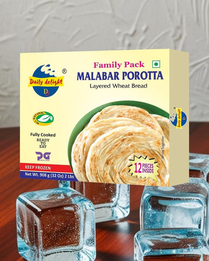 Daily Delight Malabar Porotta 908g