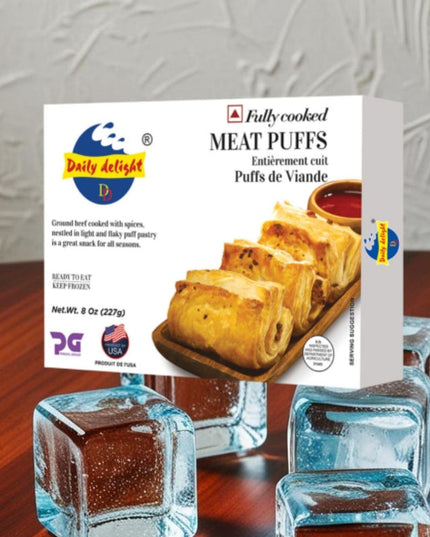 Daily Delight Meat Puffs 454g