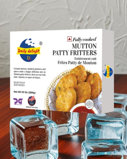 Daily Delight Mutton Patty Fritters 454g