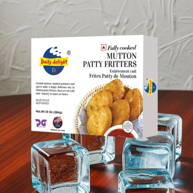 Daily Delight Mutton Patty Fritters 454g