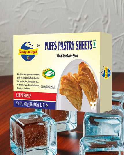 Daily Delight Puffs Pastry Sheets 530g