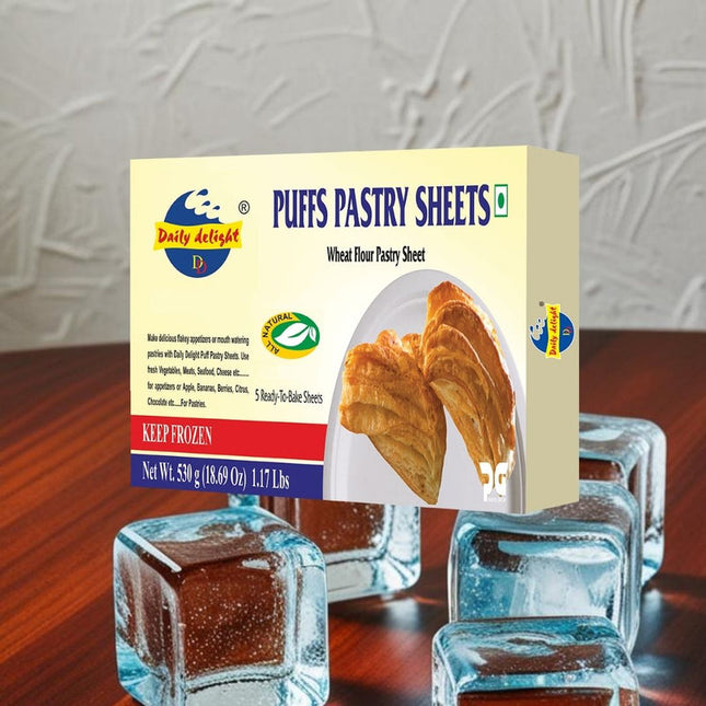 Daily Delight Puffs Pastry Sheets 530g