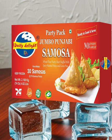 Daily Delight Punjabi Jumbo Samosa 2.1kg