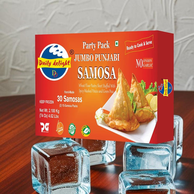 Daily Delight Punjabi Jumbo Samosa 2.1kg