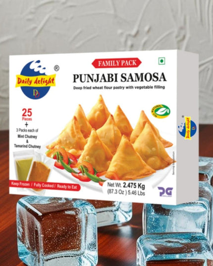 Daily Delight Punjabi Samosa Family Pack 2.47kg