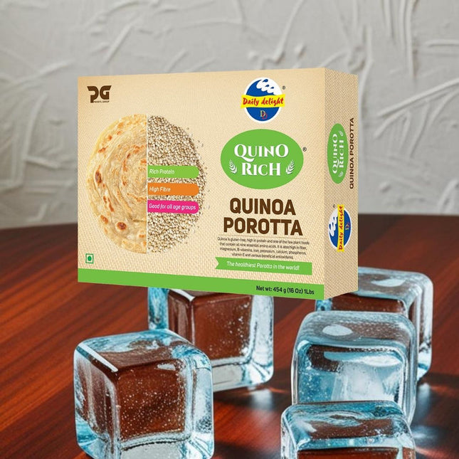 Daily Delight Quinoa Porotta 454g
