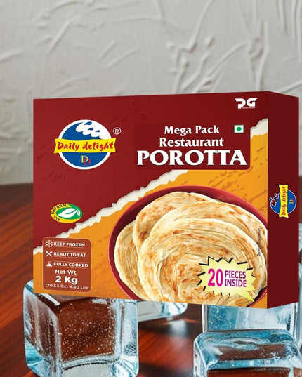 Daily Delight Resaurant porotta Megapack 2kg