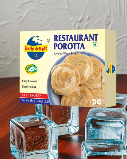 Daily Delight Restaurant Porotta 454g