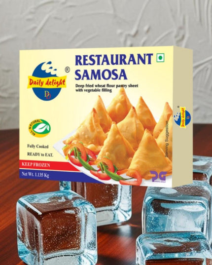 Daily Delight Restaurant Samosa 454g