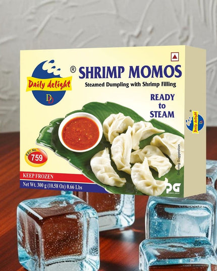 Daily Delight Shrimp Momos 300g
