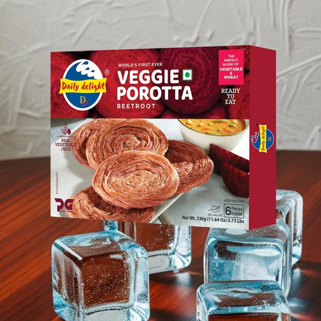 Daily Delight Veggie Porotta Beetroot 330g
