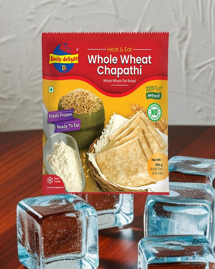 Daily Delight Whole Wheat Chapathi 330g